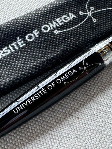 Omega kugelschreiber schwarz - kugelschreiber,,