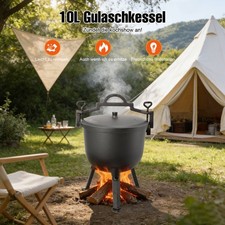 10L Gusseiserner Topf für