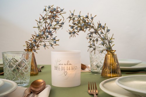 Windlicht banderole design - banderole,