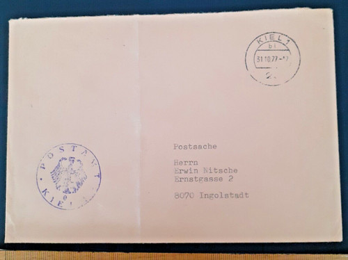 Kiel postsache 23 - kiel, 1,