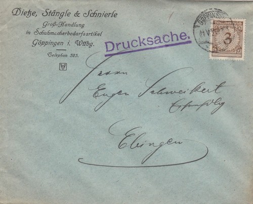 Göppingen briefumschlag - gÖppingen,,