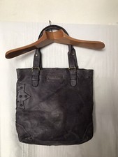 Taschendieb Wien Damen Tasche Leder Lila 36x 31x 13 Top Zustand
