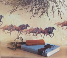 Wandtattoo Tapete Wandbilder Pferde Silhouetten Cut outs 15Stück à 28 x 15cm Set