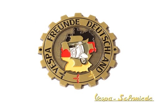 Metall plakette vespa - metall-plakette, "vespa