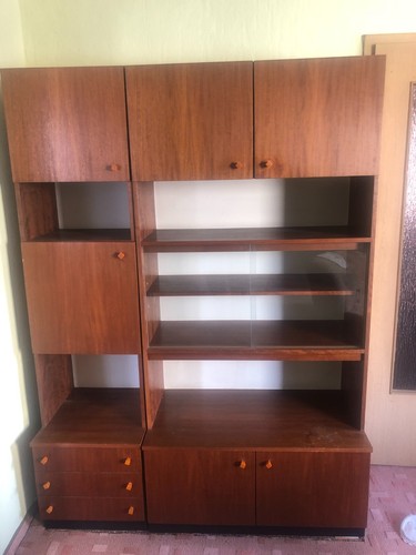 Schrank schrankwand ddr - schrank,