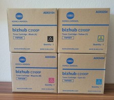 4 Tintenpatronen KONICA