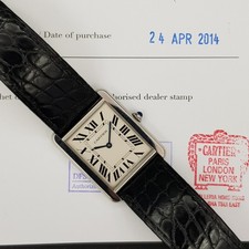 Cartier Tank Solo 3169 mit