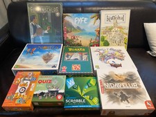 Spielesammlung (Nidavellir, Funkenschlag, Fort, Noria, Scrabble, Keythedral,..)