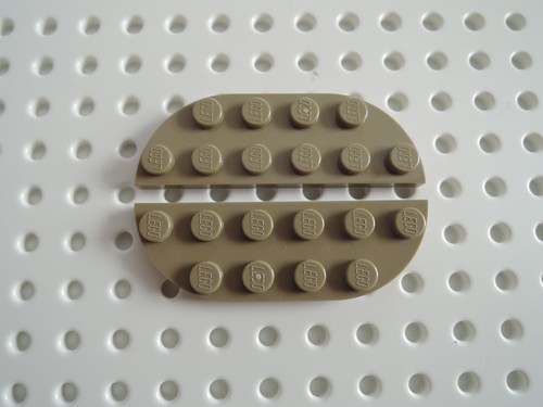 Lego platte rundecke 18980 - x,