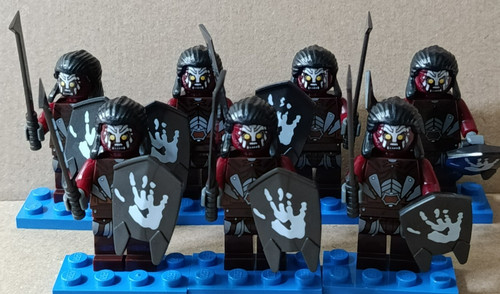 Uruk hai mit haare ork - uruk-,