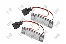 2x ABAKUS L53-210-0012LED Kennzeichenbeleuchtung für VW SHARAN (7M8, 7M9, 7M6)