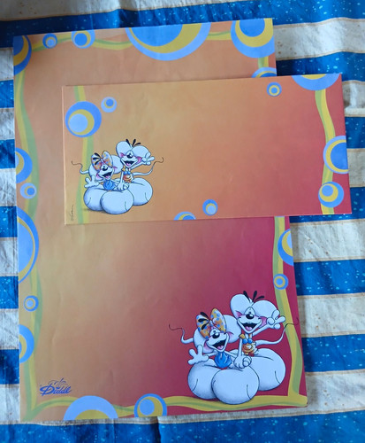 Diddl briefpapier set - briefpapier, a4