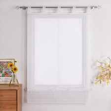 Raffrollo mit Schlaufen