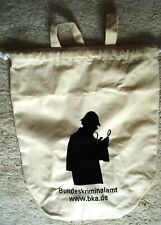 Bundeskriminalamt (BKA) Leinen Rucksack (ca. 50 x 40 cm)
