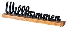 Schriftzug Willkommen L45cm
