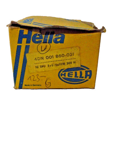 Relais hella tpu 1 - hella, 2+1+1x18w