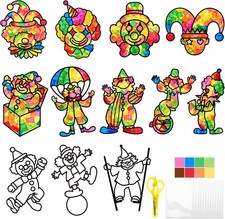 12 Stück Fensterbilder