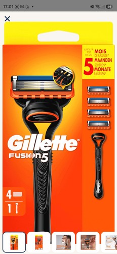 Gillette fusion set 1 - set, (