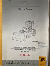 #24-10 JCB 407 408 409  Ersatzteilliste parts list Ersatzteilbuch