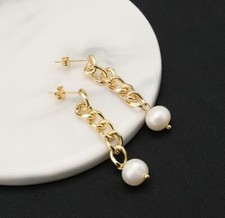 B15 vergoldete Ohrringe