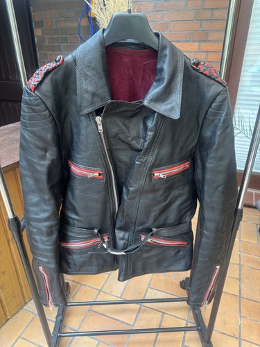 Biker vintage lederjacke - biker, vintage-lederjacke
