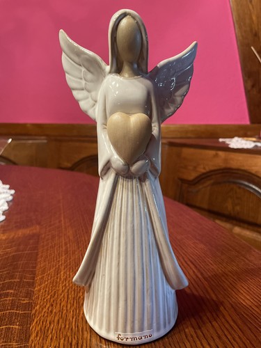 Engel figur mit herz - herz, cm