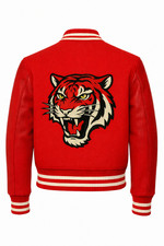 Men’s Red Varsity Jacket