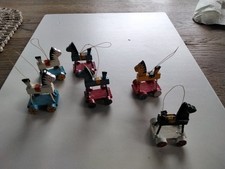 Vintage Christbaumschmuck Holz