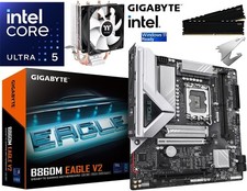 PC Aufrüstkit Intel Core Ultra 5 245K bis 64GB DDR5 mit GIGABYTE B860M Eagle V2