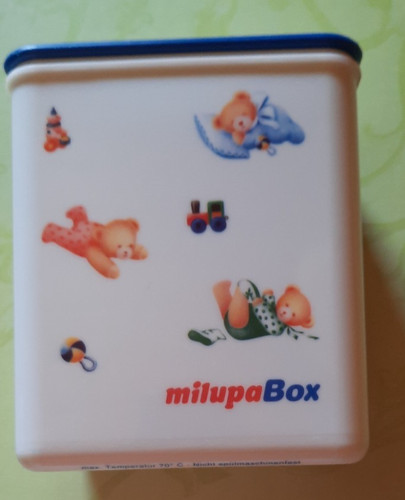 Alte milupa werbebox - milupa, dose