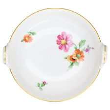 Henkelschale klein Bunte Blume I.W KPM Berlin Vasen / Dekoartikel