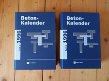 Beton-Kalender 1996 Teil I + II von Josef Eibl (geb.)