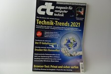 C't Magazin für Computer Technik | PC Zeitung Zeitschrift CT 02.01.2021 - 2 - IT