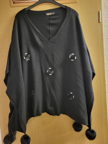 Poncho damen schwarz - damen,