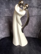 Dekofigur Weiß Silber Verliebte Figur Dekofigur
