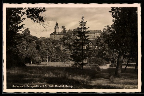 Rudolstadt parkpartie mit - rudolstadt,,