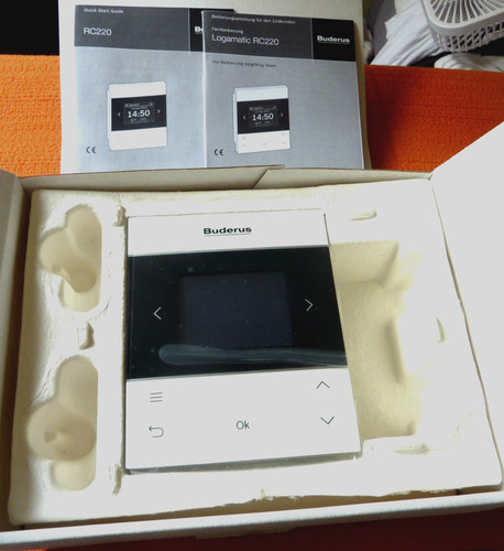 Neu buderus logamatic rc220 - logamatic, m