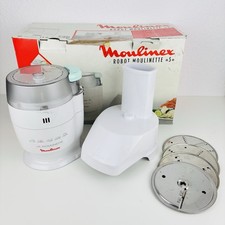 Moulinex Robot Moulinette S Typ 643 Zerkleinerer Schnitzler Reibe Zubehör in OVP