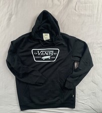Vans Off the Wall Hoodie Pullover mit Kapuze Original Schwarz XL Neu