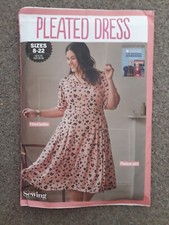 Plissee Kleid Schnittmuster