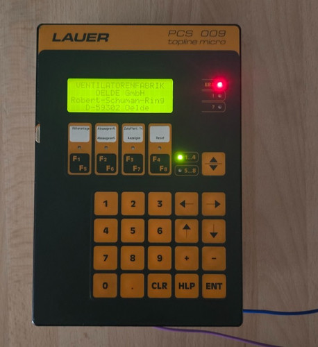 Lauer pcs 009 - lauer, textdisplay