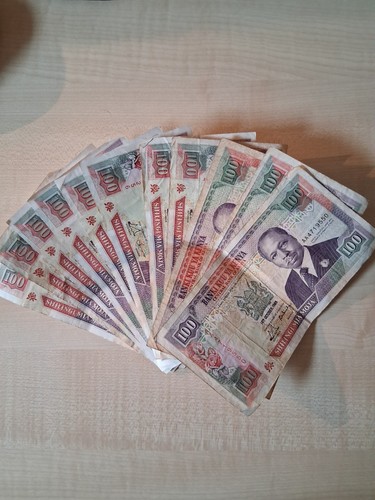 Banknoten 100 schilling - banknoten,