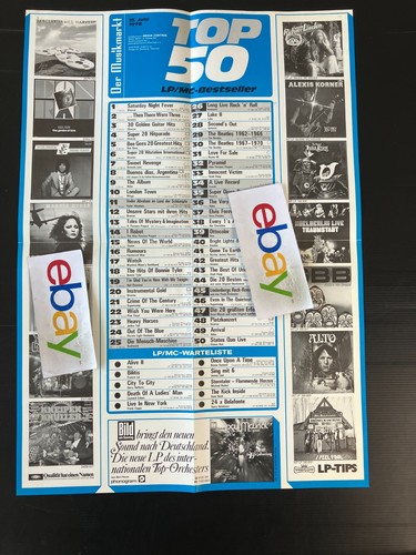 Musikmarkt charts plakat - musikmarkt,