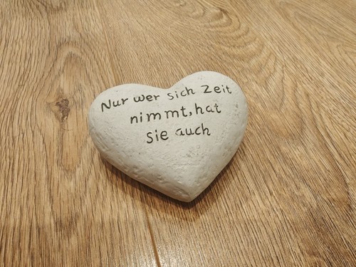 Deko steinherz geschenk - deko,