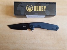 Kubey KB237 Carve D2 G10 Schwarz Flipper  Einhandmesser