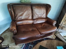 Leder Sofa Zweisitzer