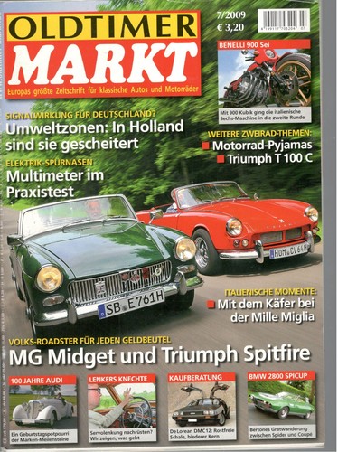 Oldtimer markt heft 2009 - oldtimer-,