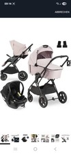 Kinderwagen 3-in-1, Hauck VisionX Babywanne, Buggy und Babyschale