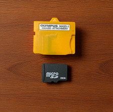 Olympus microSD Karte auf xD