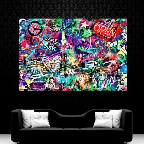 Leinwand bilder xxl abstrakt - leinwand,